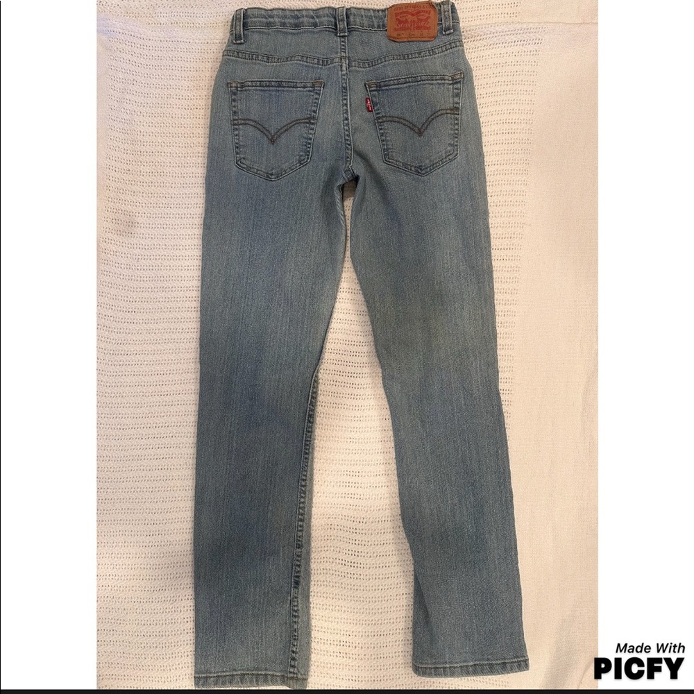 Levis 511 Big Kid Jeans size 12 Reg 26 X 27
